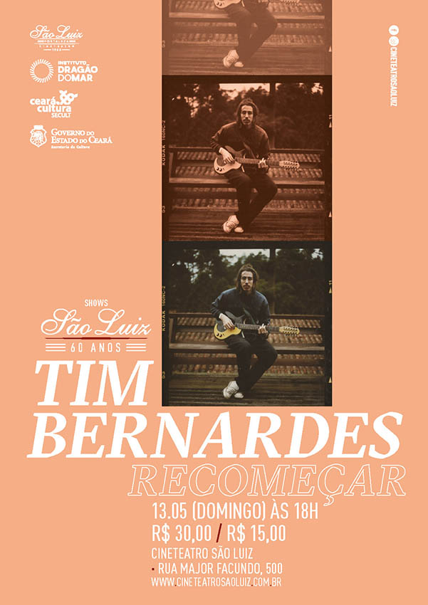 Tim Bernardes – Recomeçar / Cineteatro São Luiz, 2018