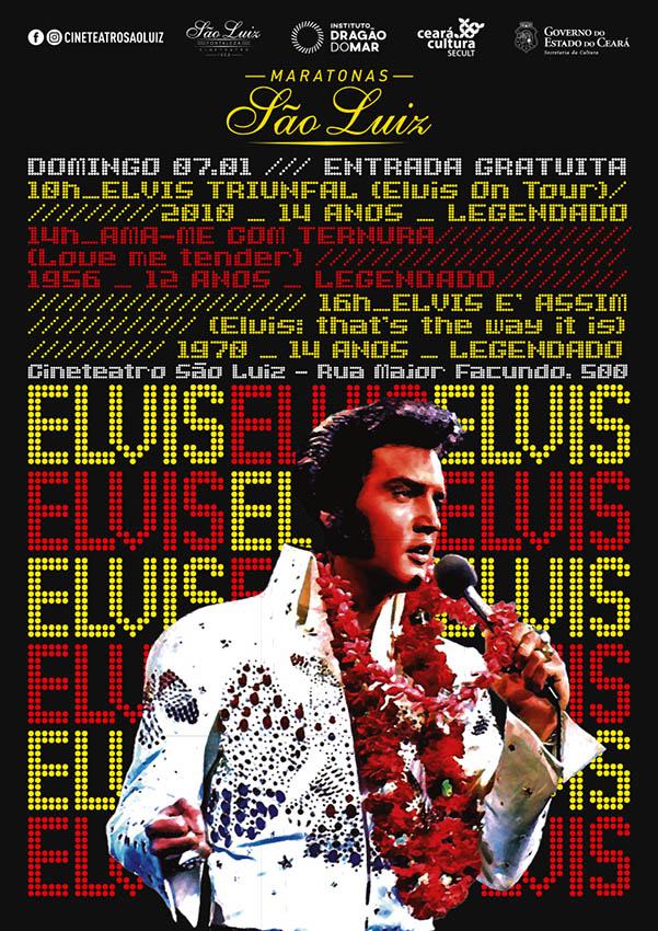 Mostra especial Elvis / Cineteatro São Luiz, 2019