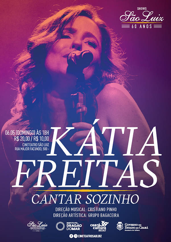 Kátia Freitas – Cantar Sozinho / Cineteatro São Luiz, 2018