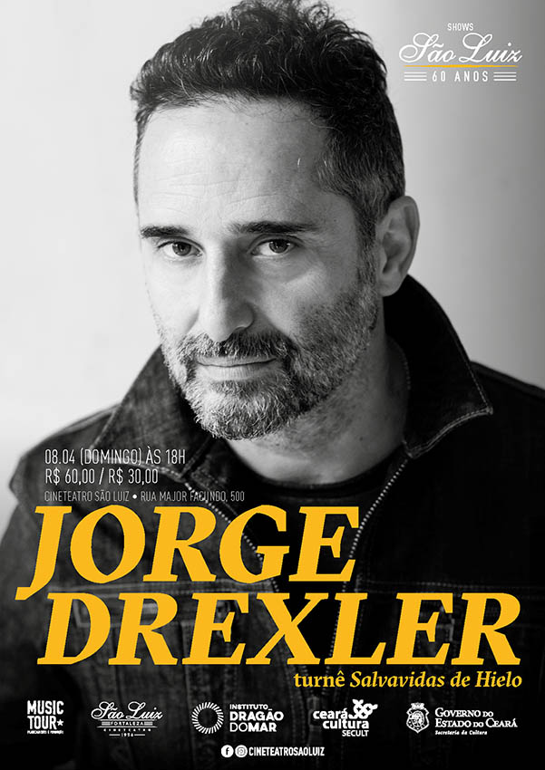 Jorge Drexler – Salvavidas de Hielo / Cineteatro São Luiz, 2018