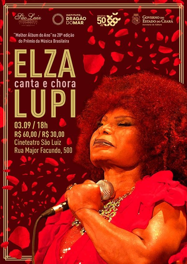 Elza Soares canta e chora Lupicinio Rodrigues / Cineteatro São Luiz, 2017