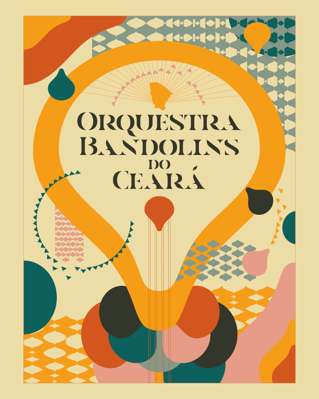 Poster principal do projeto Orquestra Bandolins do Ceará